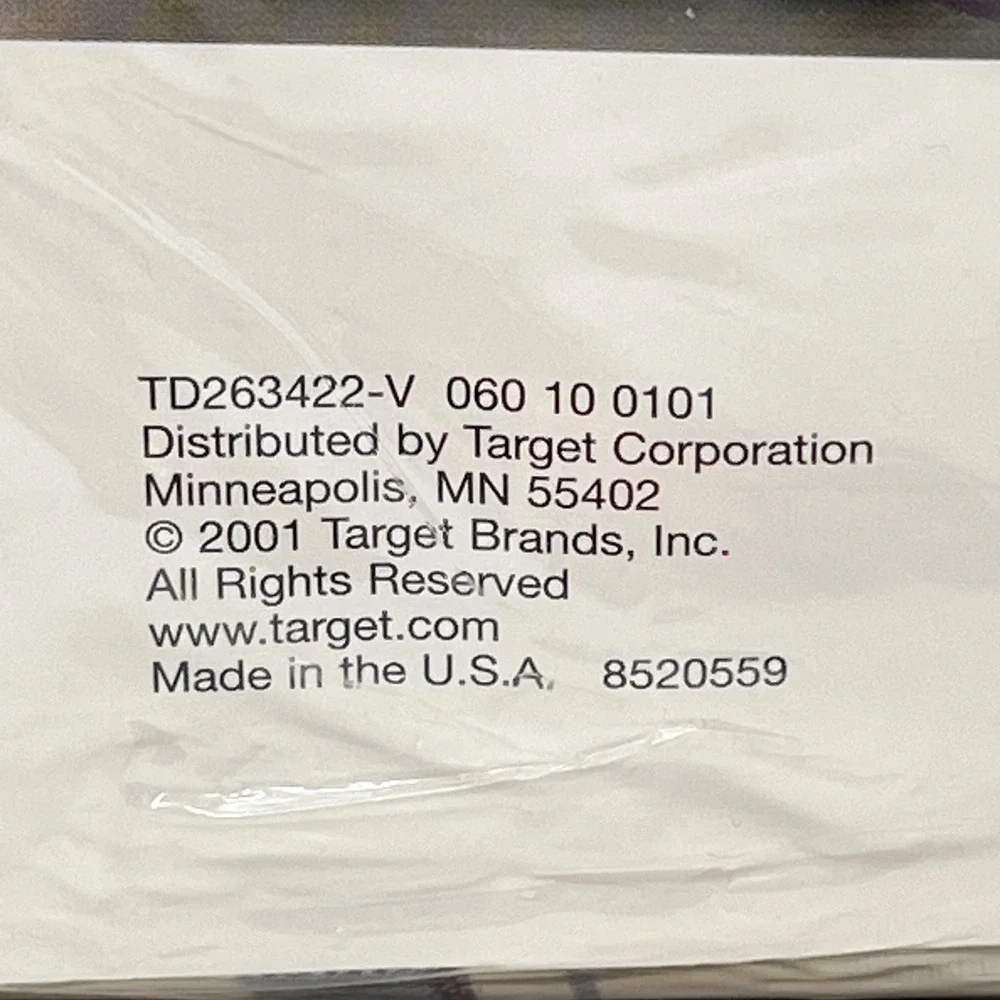 Target Queen Sheet Set Heather Plaid Collection Purple Stripe Percale 180 TC NEW
